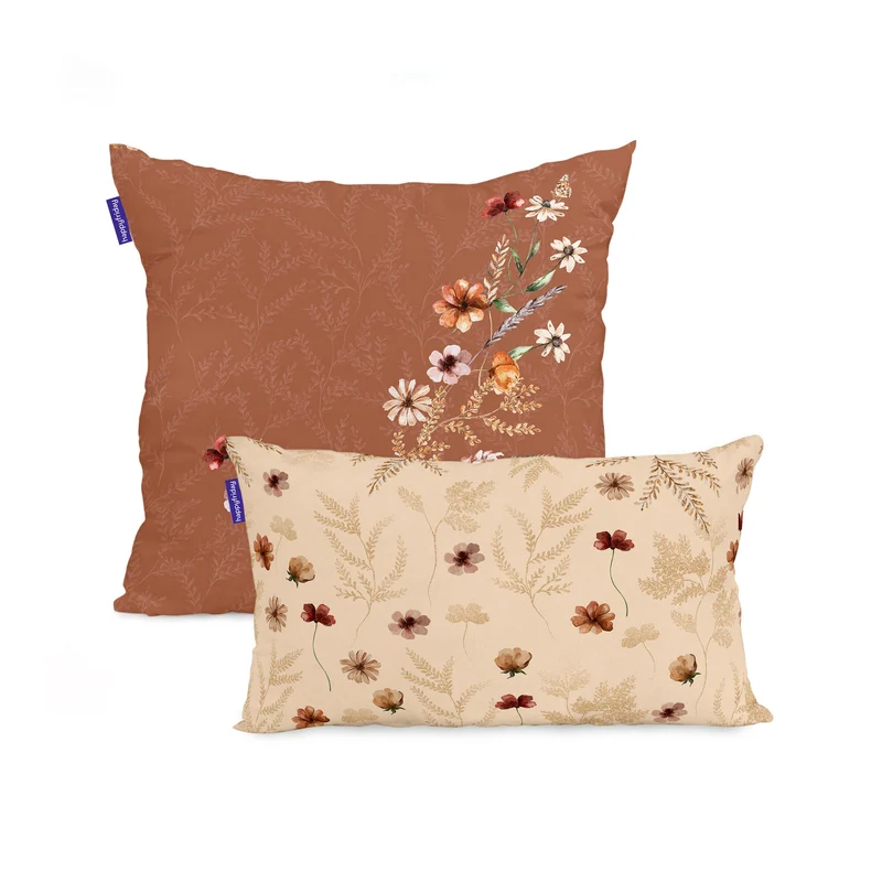 Wild flowers Funda de cojín 50x50 + 50x30 cm