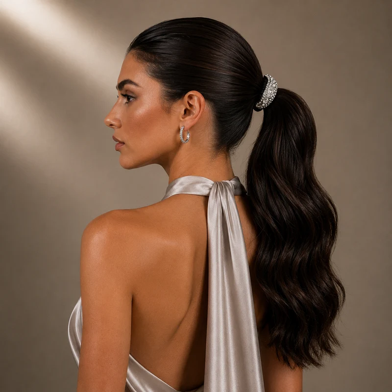Gioiello Per Capelli Diamond Argento