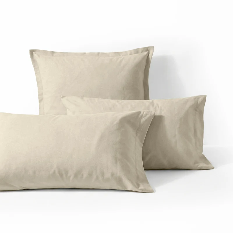 Basic Funda de almohada Beige