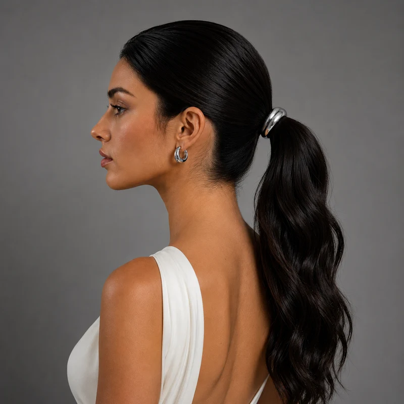 Gioiello Per Capelli Moon Argento