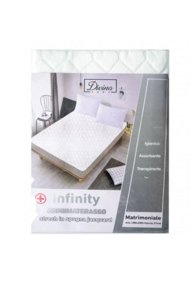 Infinity Coprimaterasso Stretch in Spugna Jacquard