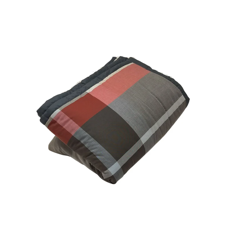 Plaid imbottito Norfolk tinto in filo 100% cotone