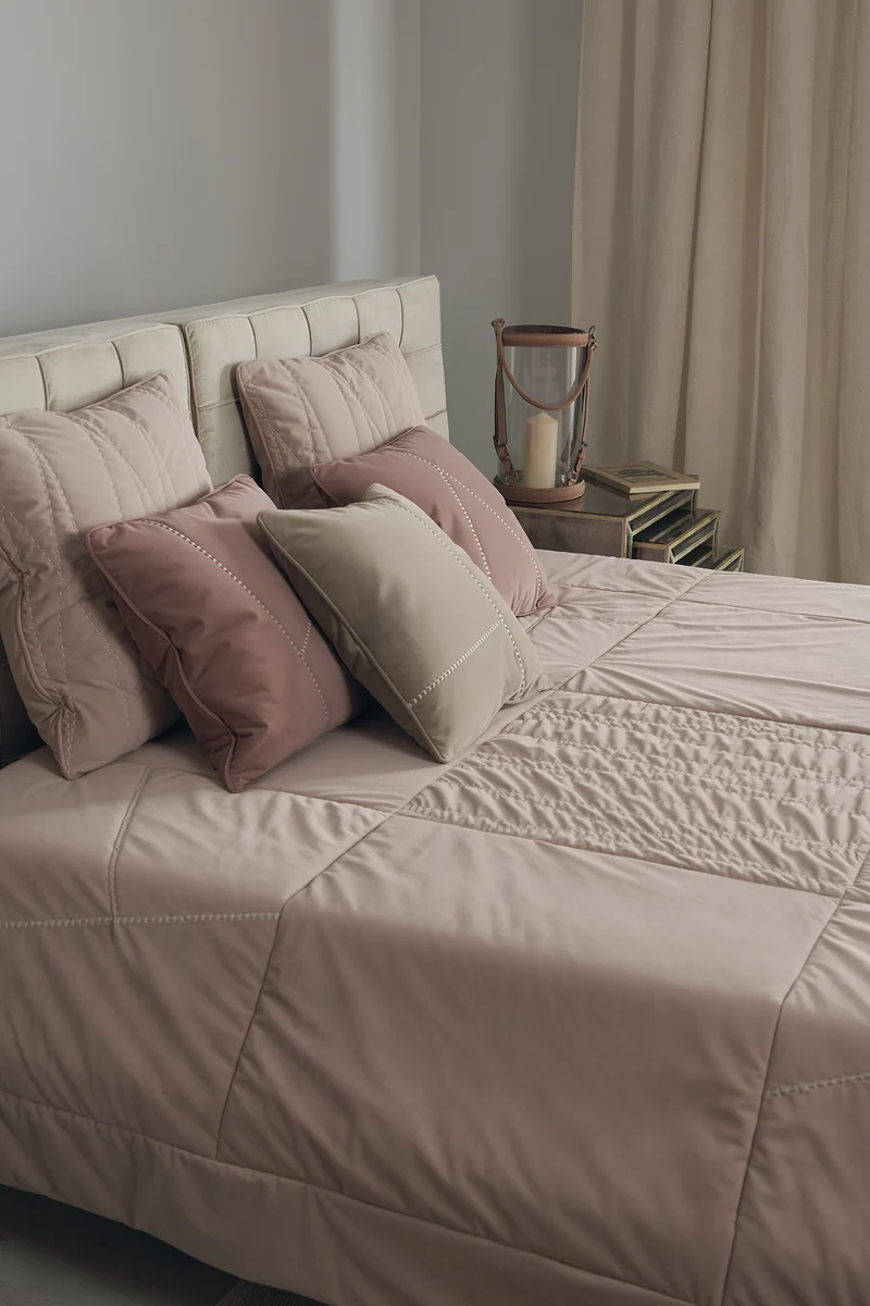 Quilt e trapunta Metrico Patchwork velluto