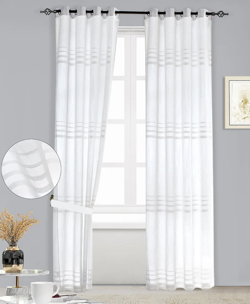 Joanna | Tenda Semi-trasparent in Voile PV-N194