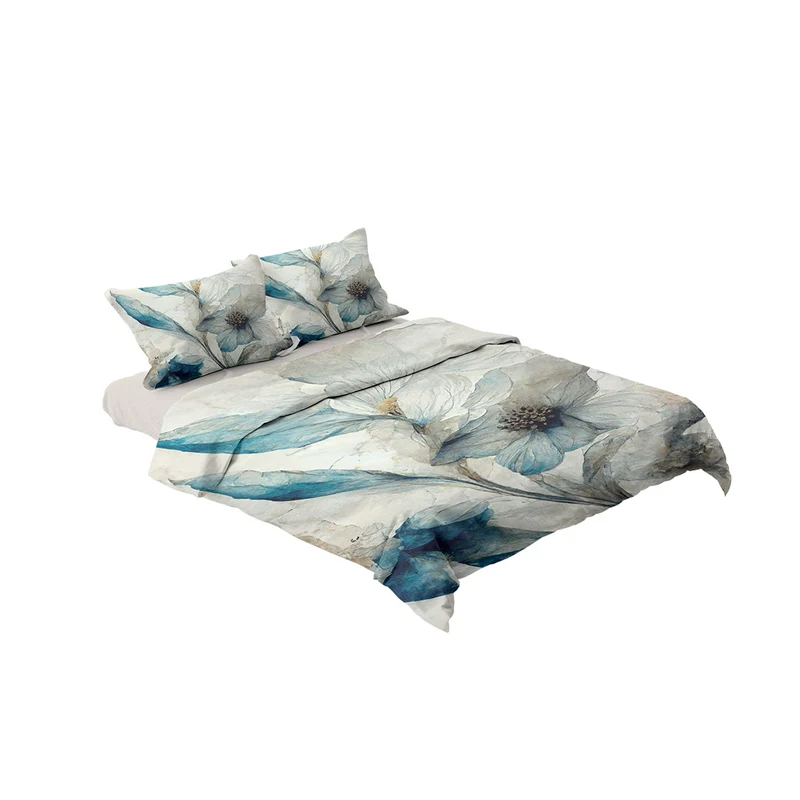 Completo Letto/Lenzuola sconto del 30% copriletto 100% raso di cotone
