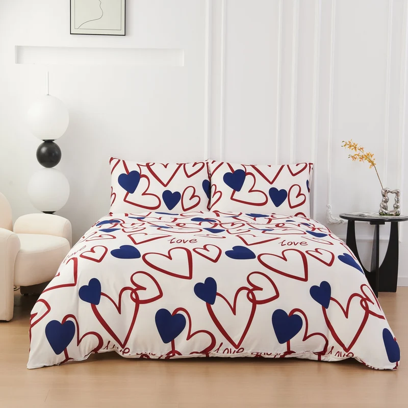 Love Story | Set Copripiumino in Microfibra di Poliestere