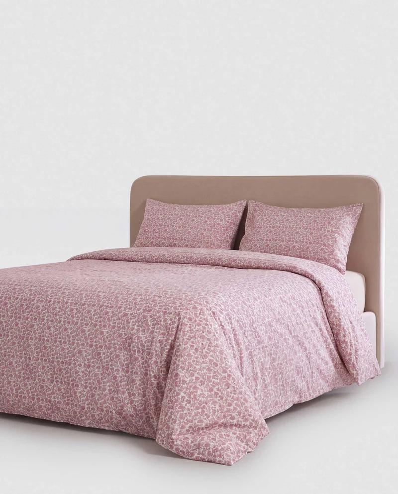 Funda nórdica algodón fancy rosette