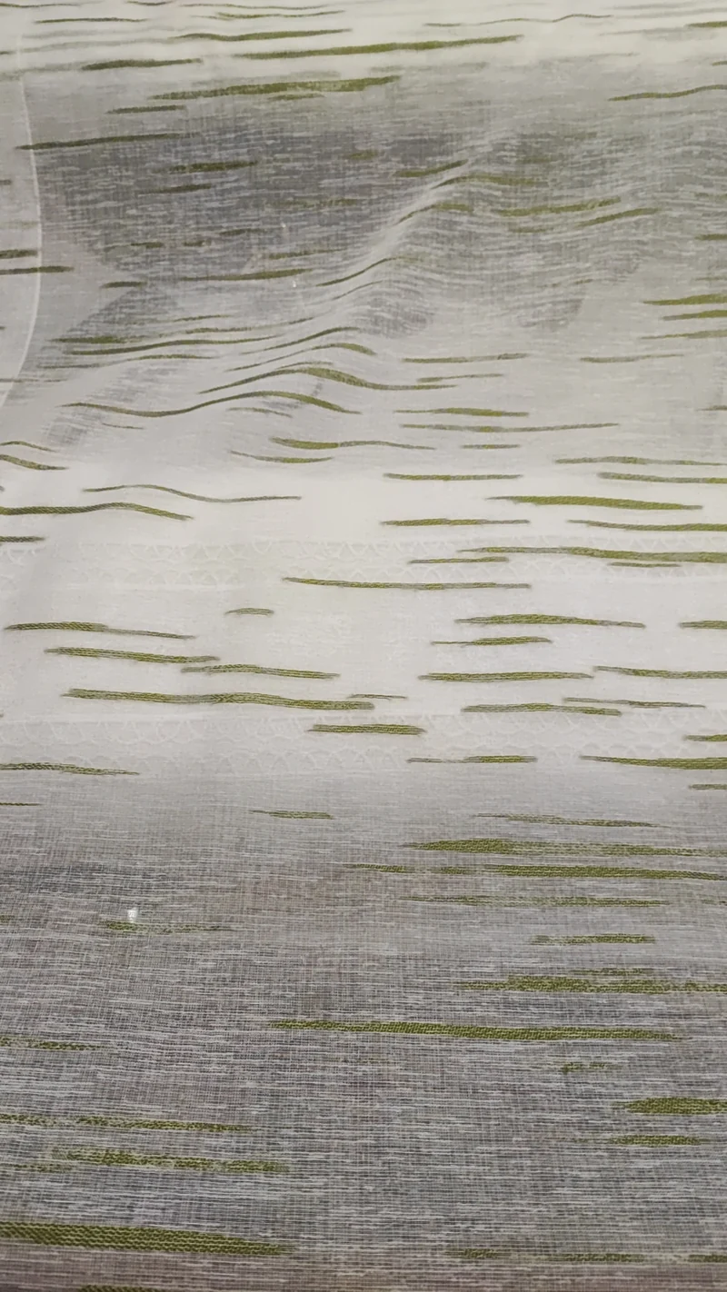 Tendina larga 45 e 60 cm disegnata e progettata in italia blu e verde confezionata