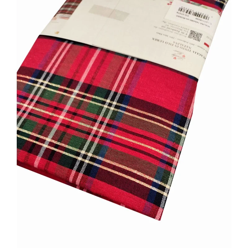 Tovaglia Natalina tinto in Filo lurex Lovely Home