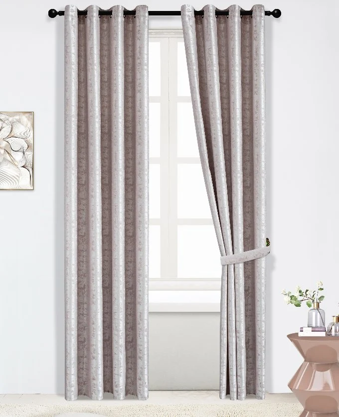 Lorraine | Tenda Semi-Oscurante Jacquard con Motivo a Effetto Pietra PV-N219