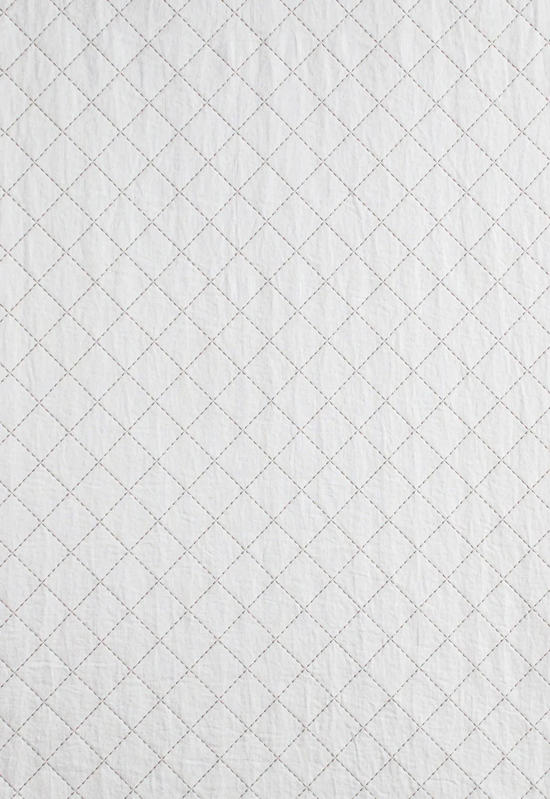 Lino Pergamon Fabrics ricamo rombi