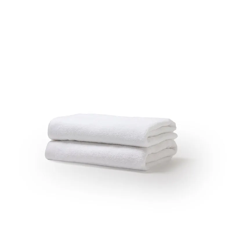 Pack 2 toallas 400gr doble rizo blanco