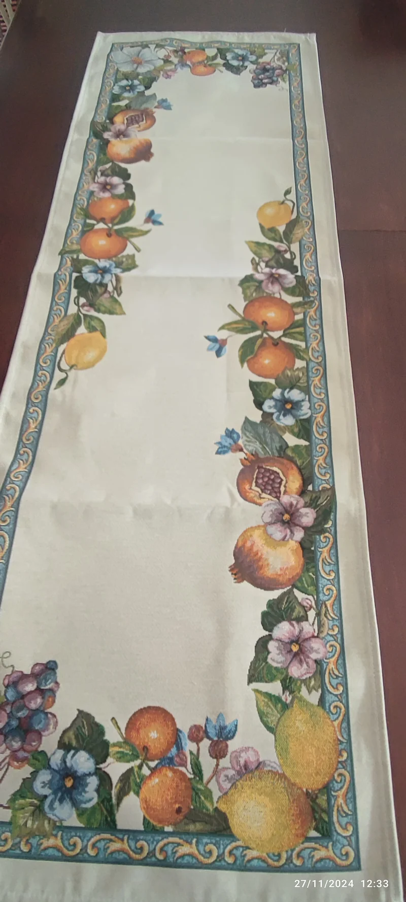 Runner Favorita in Gobelin produzione italiana 45x1.35