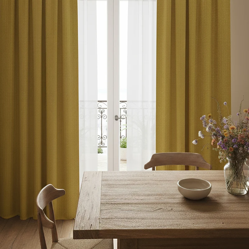 Solace Cortina 140x270 cm Mostaza