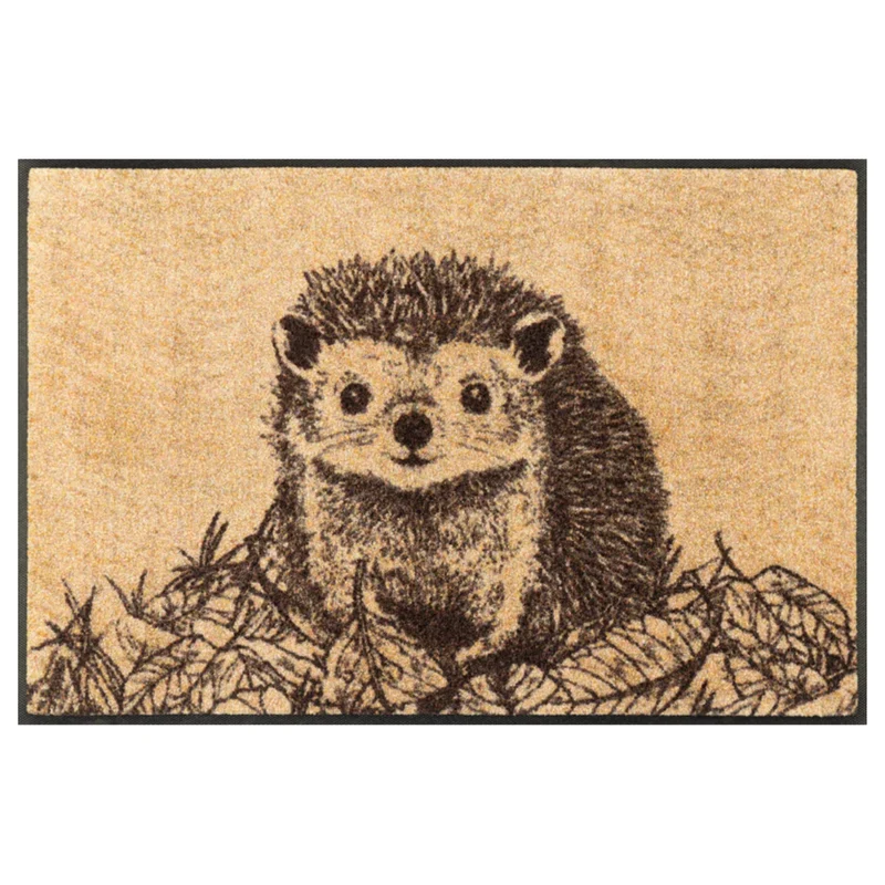 Tappeto antiscivolo Hedgy Wash+Dry con bordo