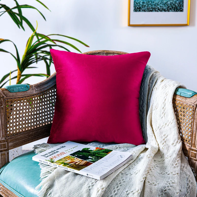 Velour | Copricuscino in Velluto Pile Olandese 55x55cm, 40x40cm