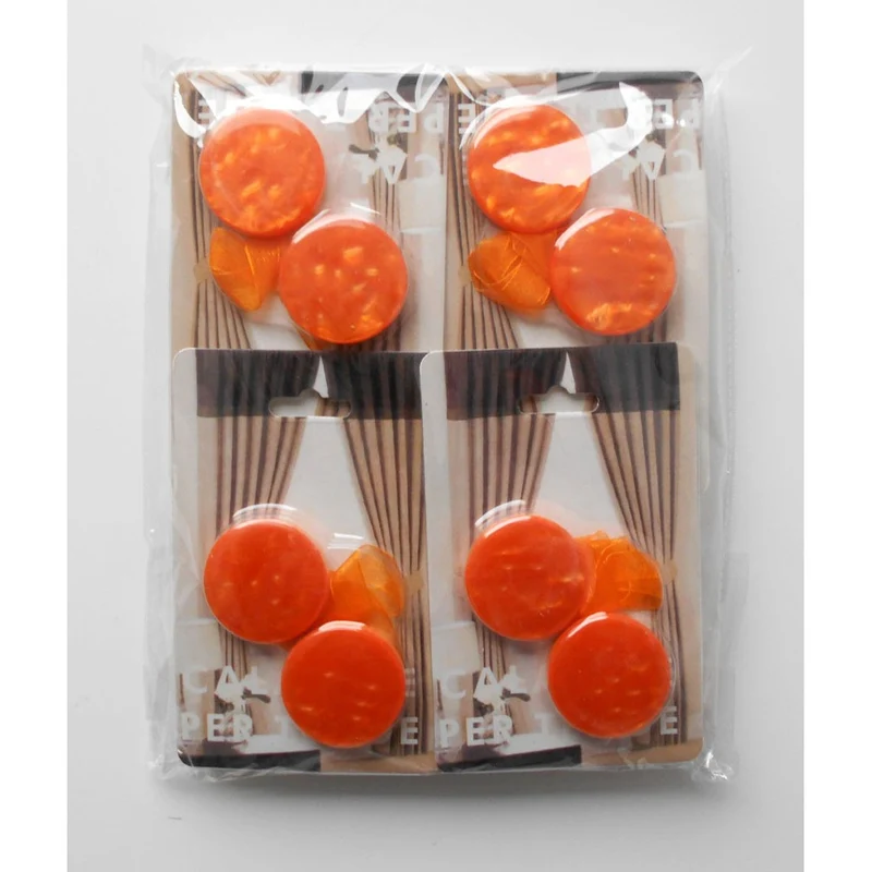 Calamite accessori per tende a forma di bottone rotonde