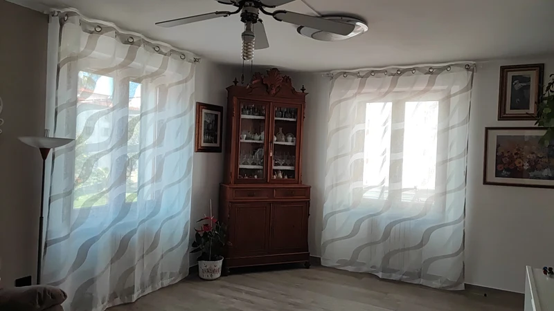 Tenda Faraon larga 200x h280 di tessile d'arte