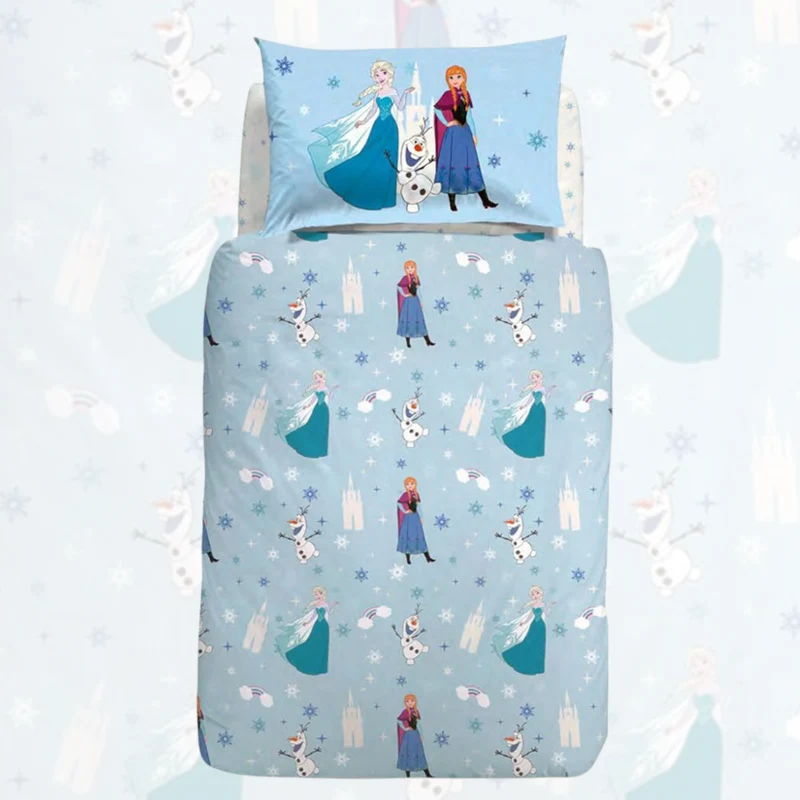 Completo copripiumino Frozen Star 100% cotone