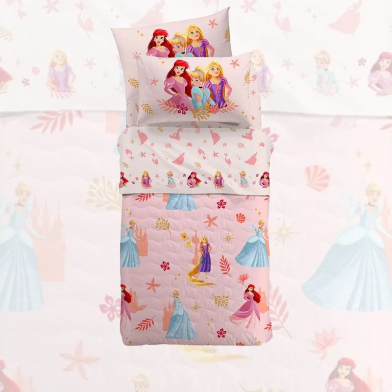 Copriletto trapuntato Magic Princess 100% cotone