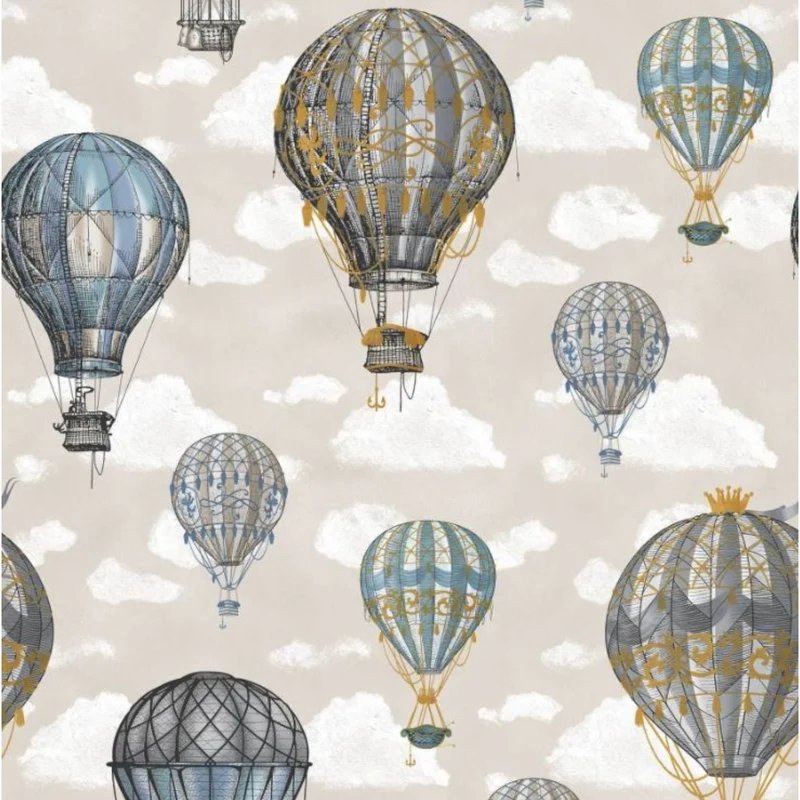 Parure Copripiumino Mongolfiere 8360 100% Cotone
