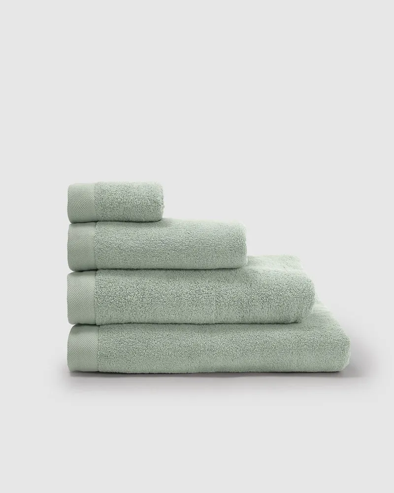 Toalla de baño zero twist 450gr verde keike