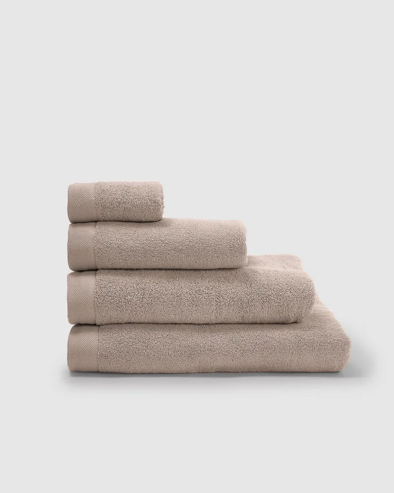 Toalla de baño zero twist 450gr gris claro