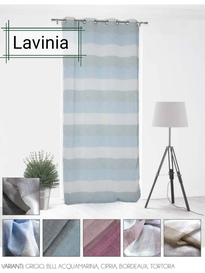 Tenda Lavinia a righe blu