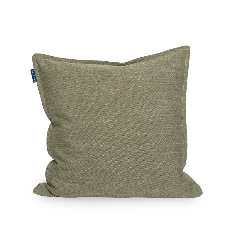 Twill Funda de cojín decorativo 50x50 cm Verde oliva
