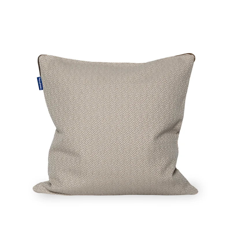 Herringbone Funda de cojín decorativo 50x50 cm Beige