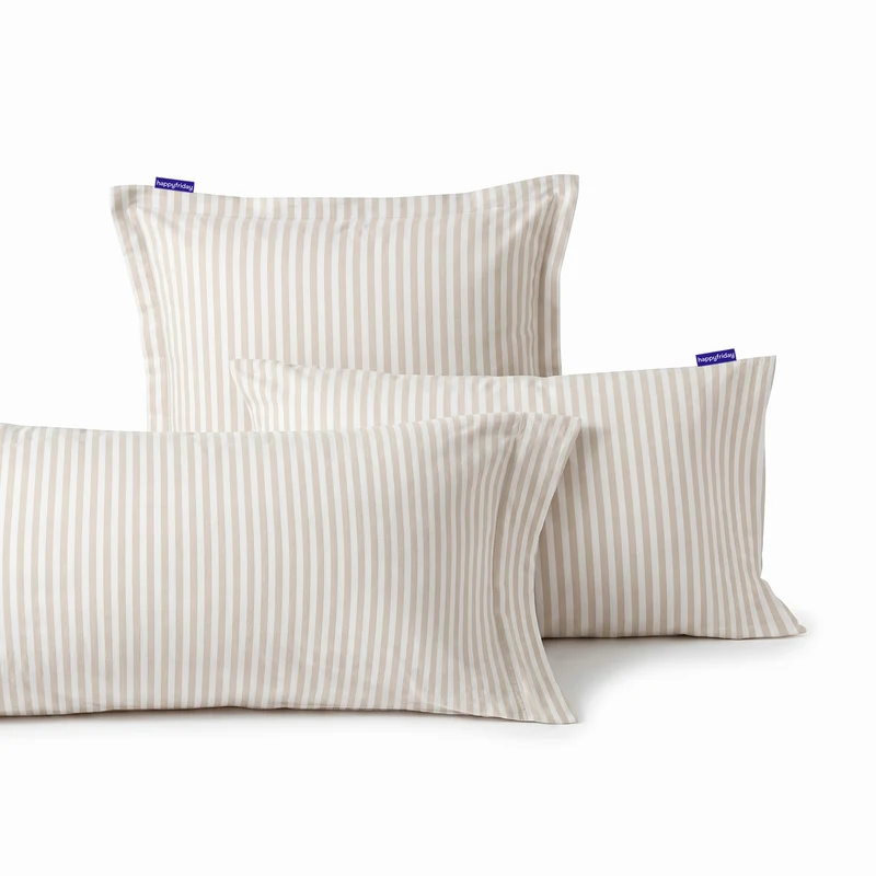 Layering Funda de almohada Beige