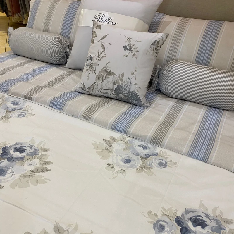 Parure Copripiumino Floral Fine Serie