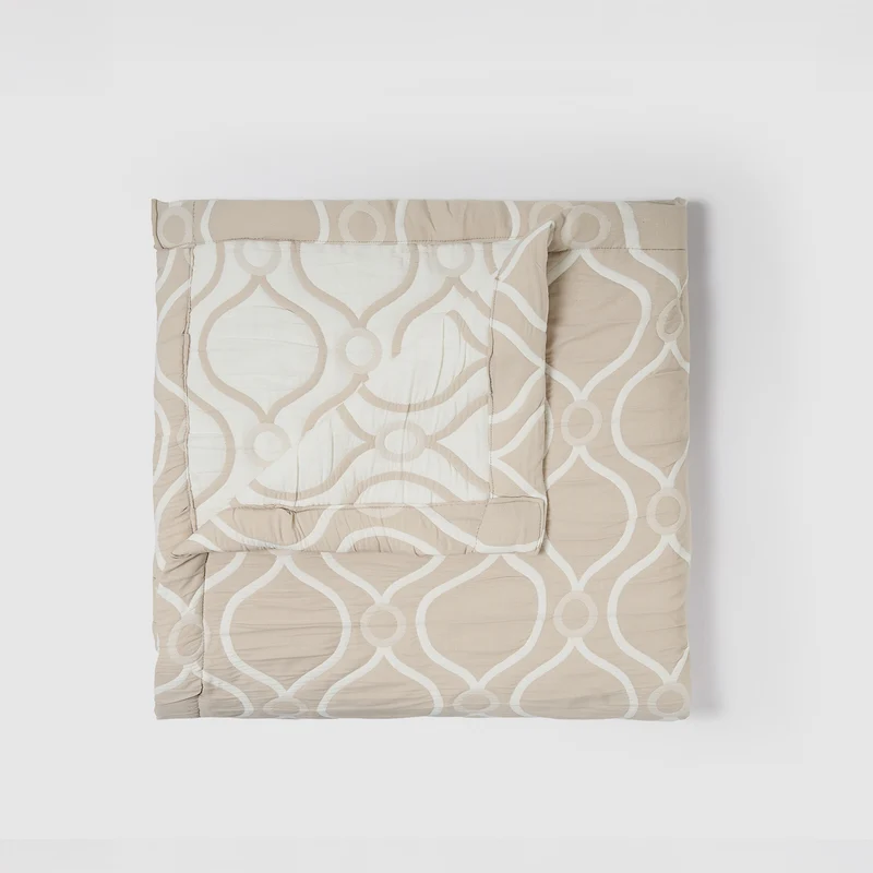 Colcha jacquard pagoda topo