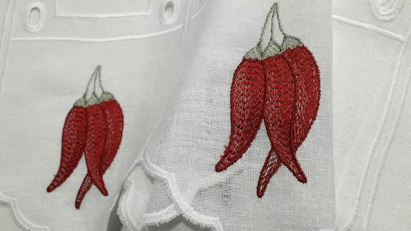 Mantovanina Tendina Vetro Peperoncino H 21CM