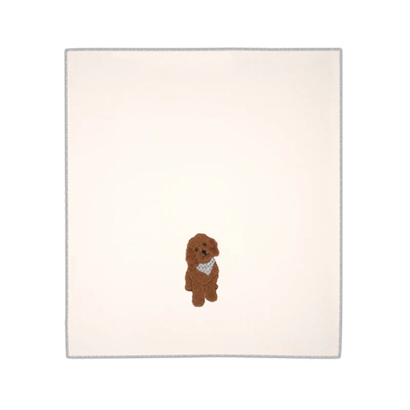 Coperta Plaid Poodle 6M35151