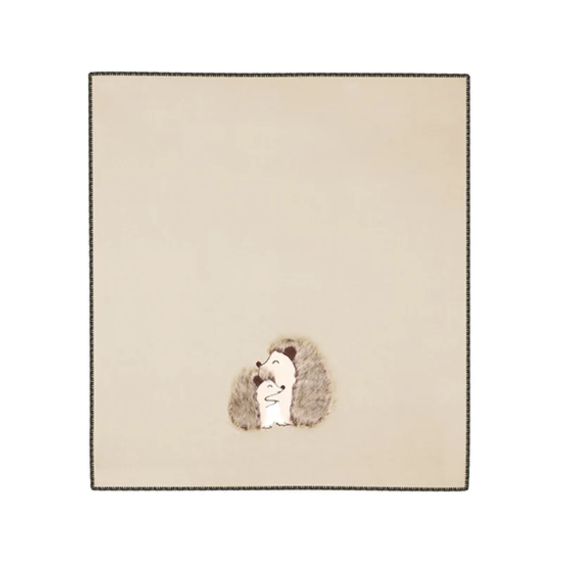 Plaid in pile con ricamo Abbraccio d'Amore 6M35140