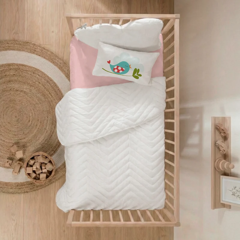 Arista Colcha Cuna (100x130 cm) Blanco