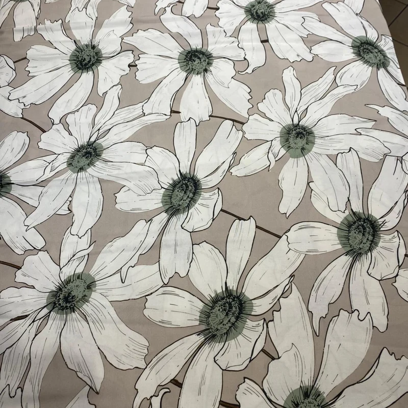 Tovaglia Fiori Grandi Tag House su misura in panama di cotone Pedersoli Casa