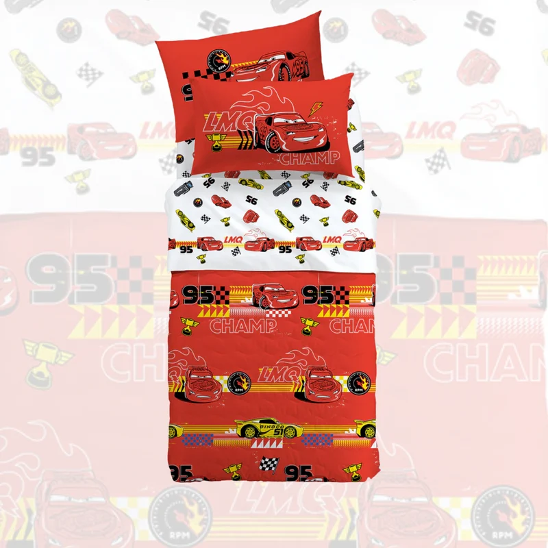 Completo Lenzuola Cars 95 100% cotone