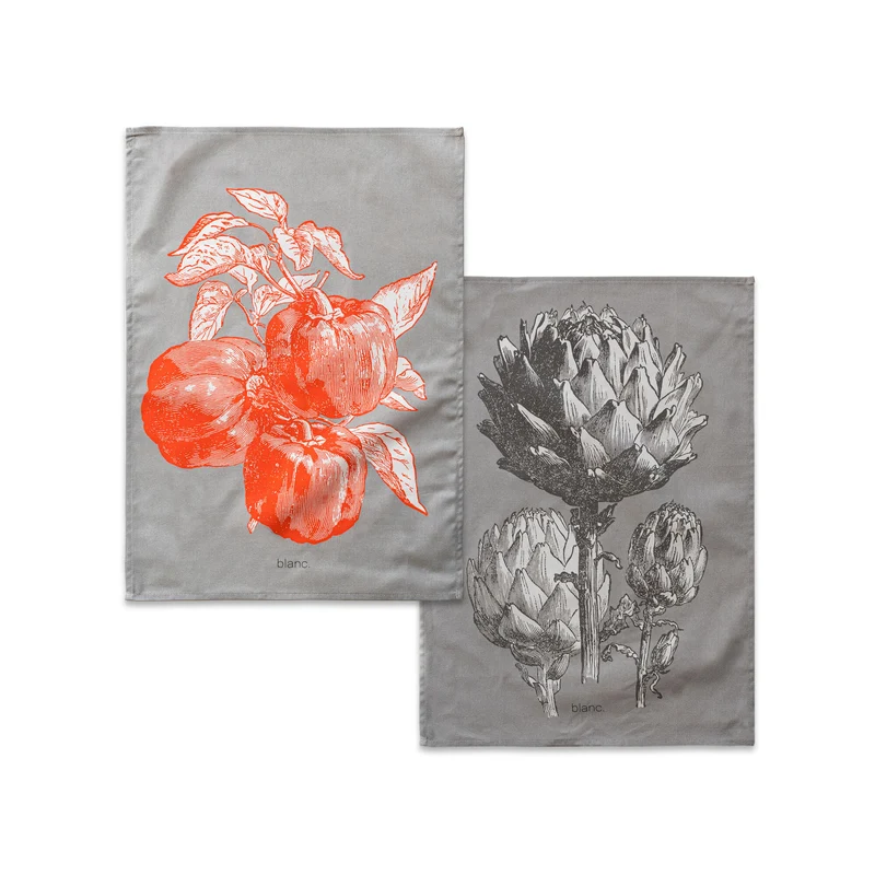 Artichoke Paño de cocina 2 ud 70x50 cm