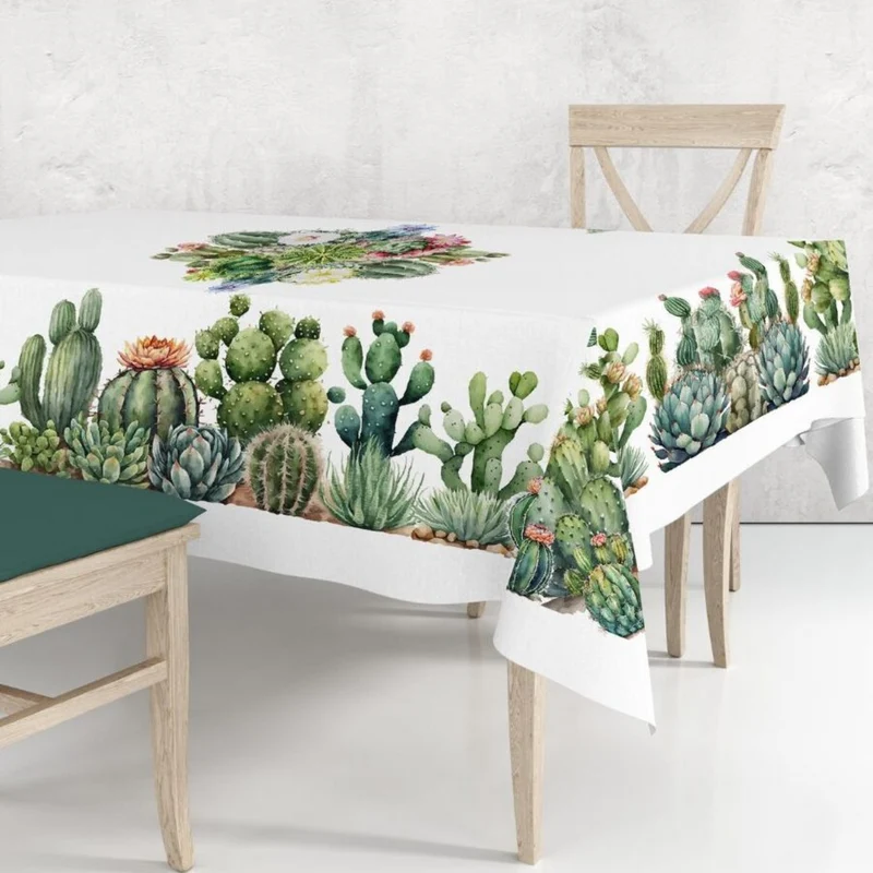 Tovaglia Design Cactus 100% cotone