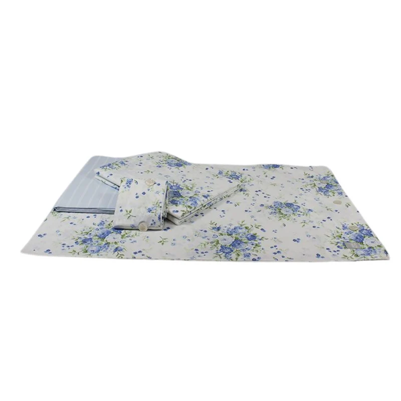 Completo Letto Copriletto Rosalin 8404 Tinto in filo Fine Serie