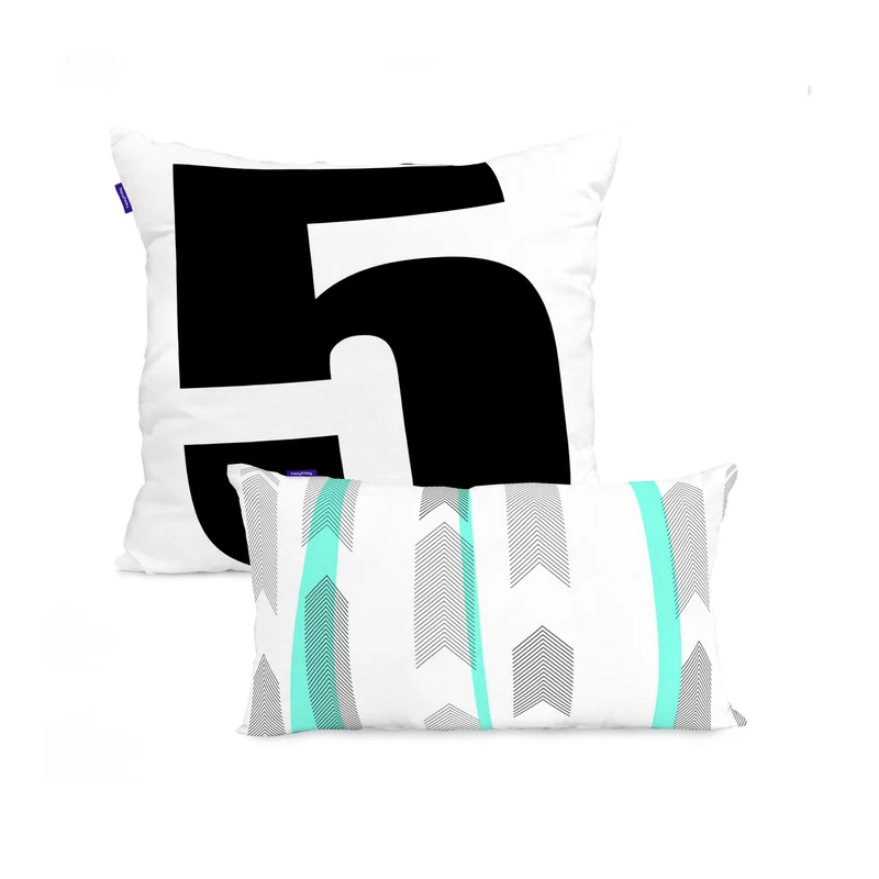 Five Funda de cojín 50x50 + 50x30 cm
