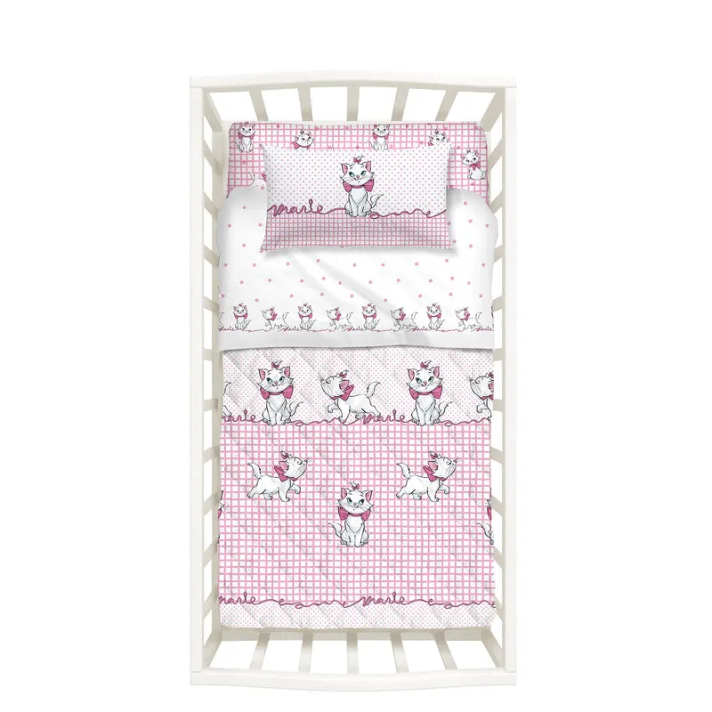 Copriletto Primaverile Baby Aristogatti in Cotone 80 gr/mq