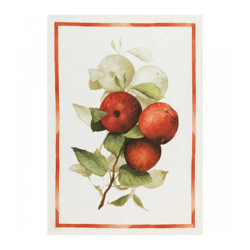 Strofinaccio Calvados Mele in puro lino