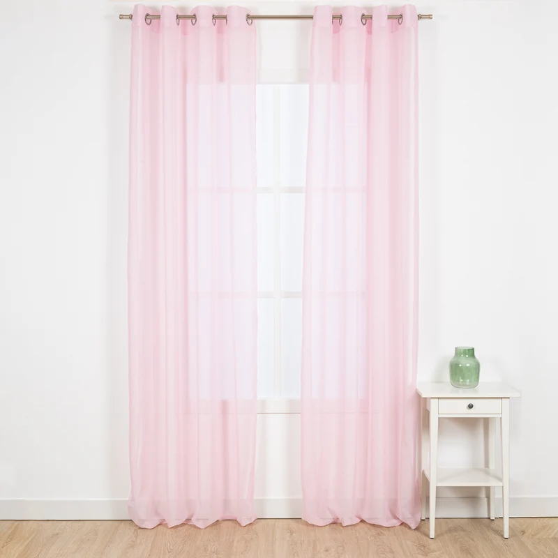 Cortina molly rosa