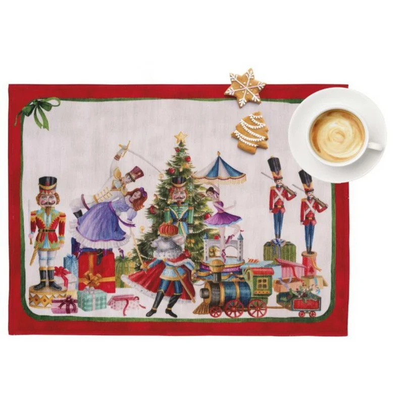 Set 2 pz sottopiatto Schiaccianoci Mymat