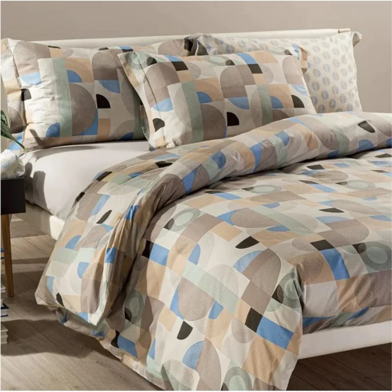 Completo Copripiumino Tech Bed Collection 100% Cotone