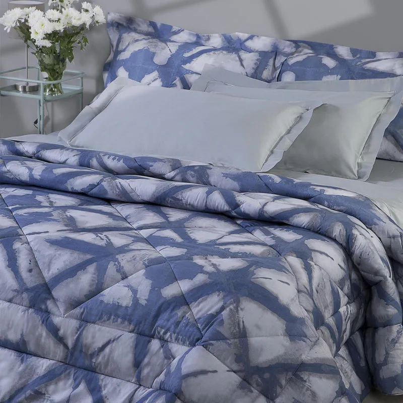 Trapunta shibori in Percalle Luisiana 300 gr/mq