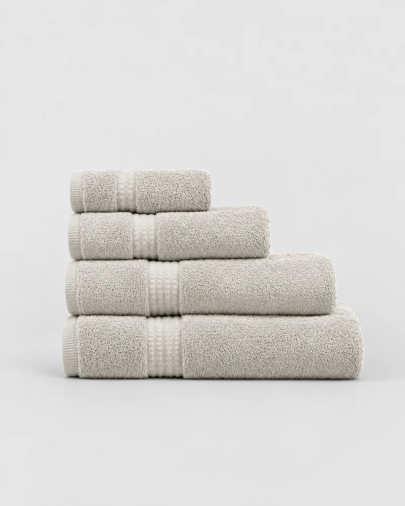 Toalla de baño 700gr/m² gris claro